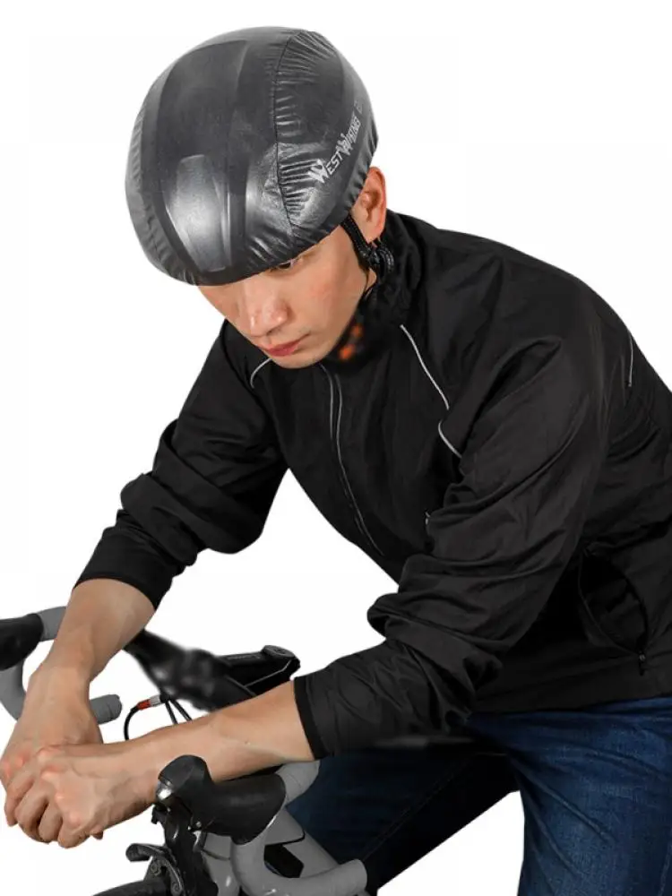 Велосипедный шлем с защитой от дождя водонепроницаемый ветрозащитный