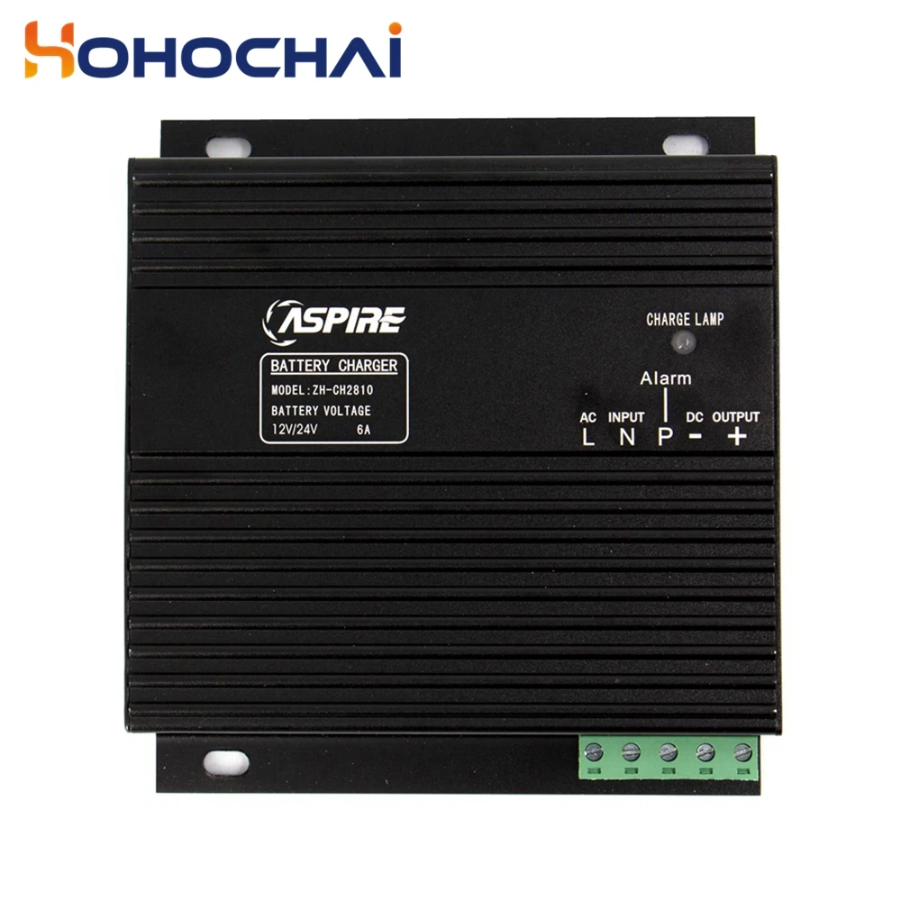 ASPIRE CH2804 4A CH2806 6A CH2810 10A and 30A Genset Parts 12V 24V Battery Charger for Diesel Generator Kit