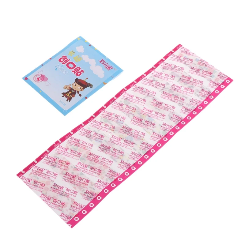 100 шт. Ассорти мультфильм клея повязка на рану гемостаза первой помощи Детские