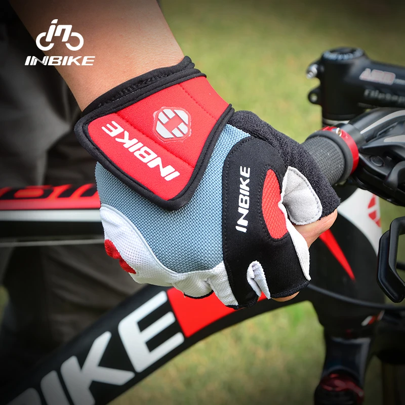 Перчатки мужские для велоспорта гелевые амортизирующие противоскользящие