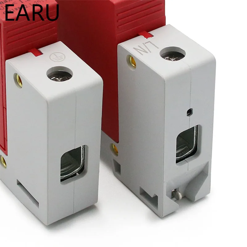 1 шт. AC SPD 1P однофазный 30KA ~ 60KA 385V дом защита от атмосферного перенапряжения
