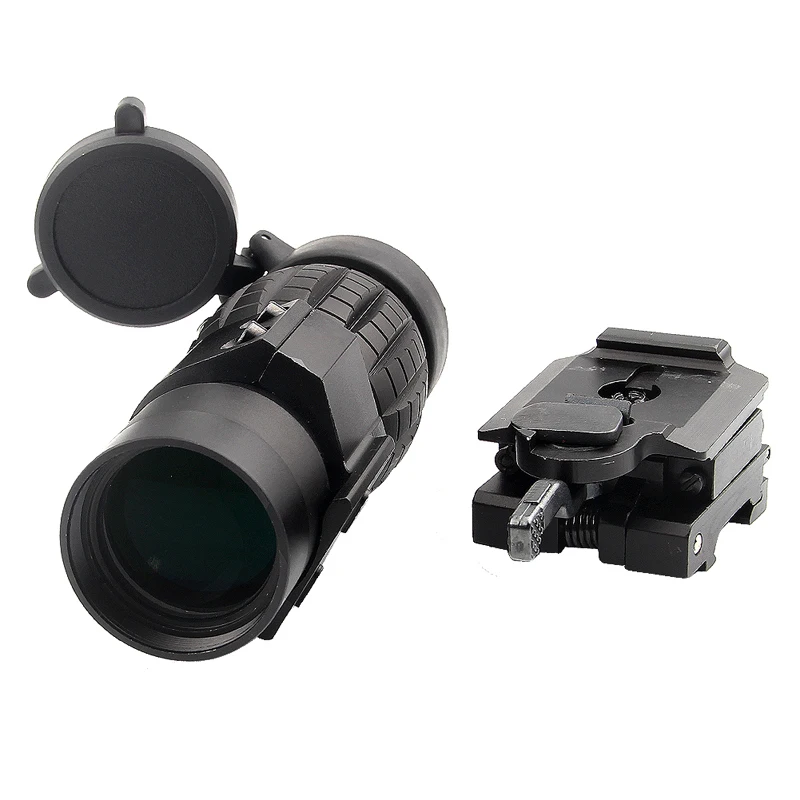 3X увеличительное стекло Компактный Тактический прицел с откидной на сторону 20 мм