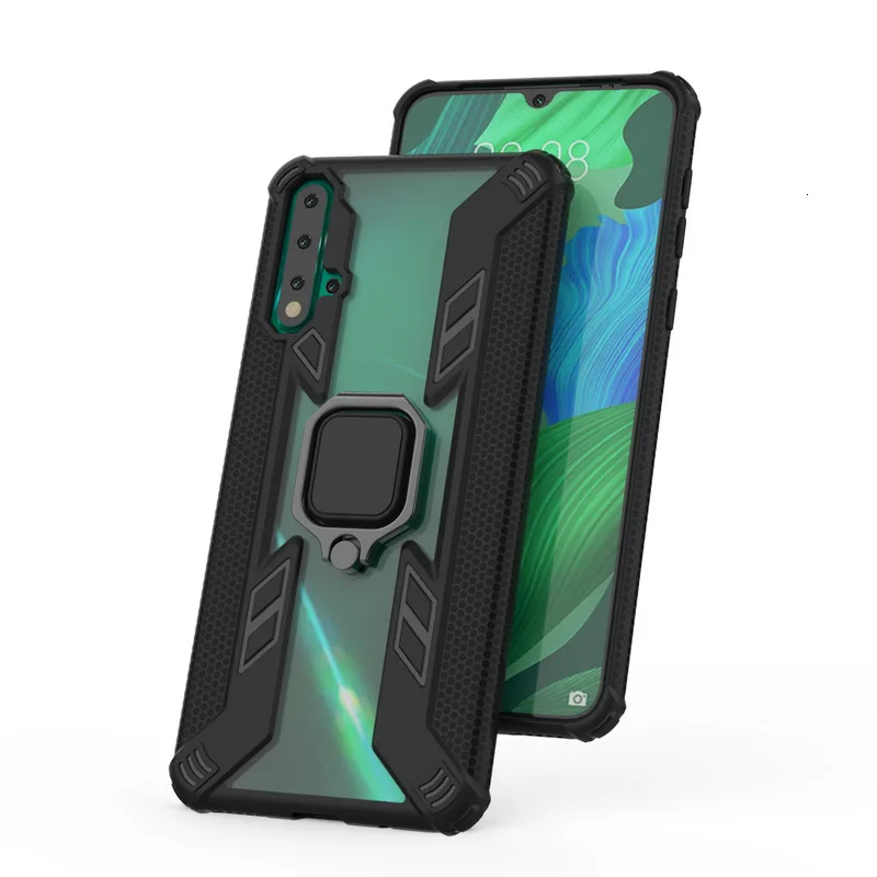 Гибридный бронированный чехол для Huawei P30 Pro LiteMate 20 Nova 5 Y6 P Smart 2019 магнитный
