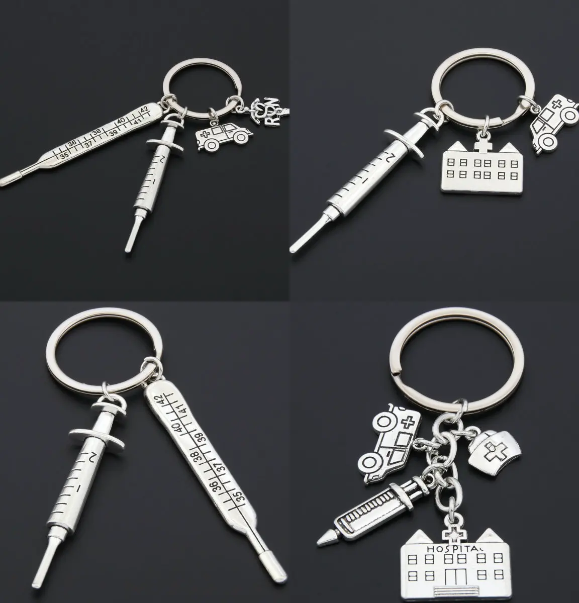 Медицинский брелок для экстренной помощи 1 шт. стетоскоп медсестры подарок на