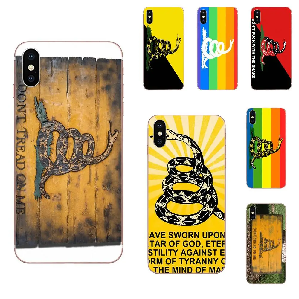 Gadsden флаг не наносить на меня протектор для samsung Galaxy Note 5 8 9 S3 S4 S5 S6 S7 S8 S9 S10 5G mini Edge Plus