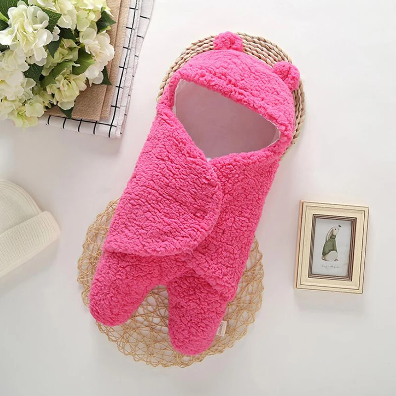 

Baby Sleeping Bag Baby Sleepsack Bedding Envelope Newborn Baby Autumn Winter Swaddle Blanket Wrap Cute Sleeping Pouch