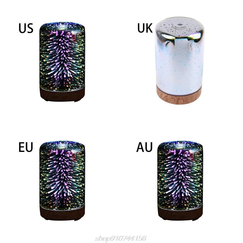 3D фейерверк носветильник ультразвуковой диффузор эфирного масла AU US UK EU аромат