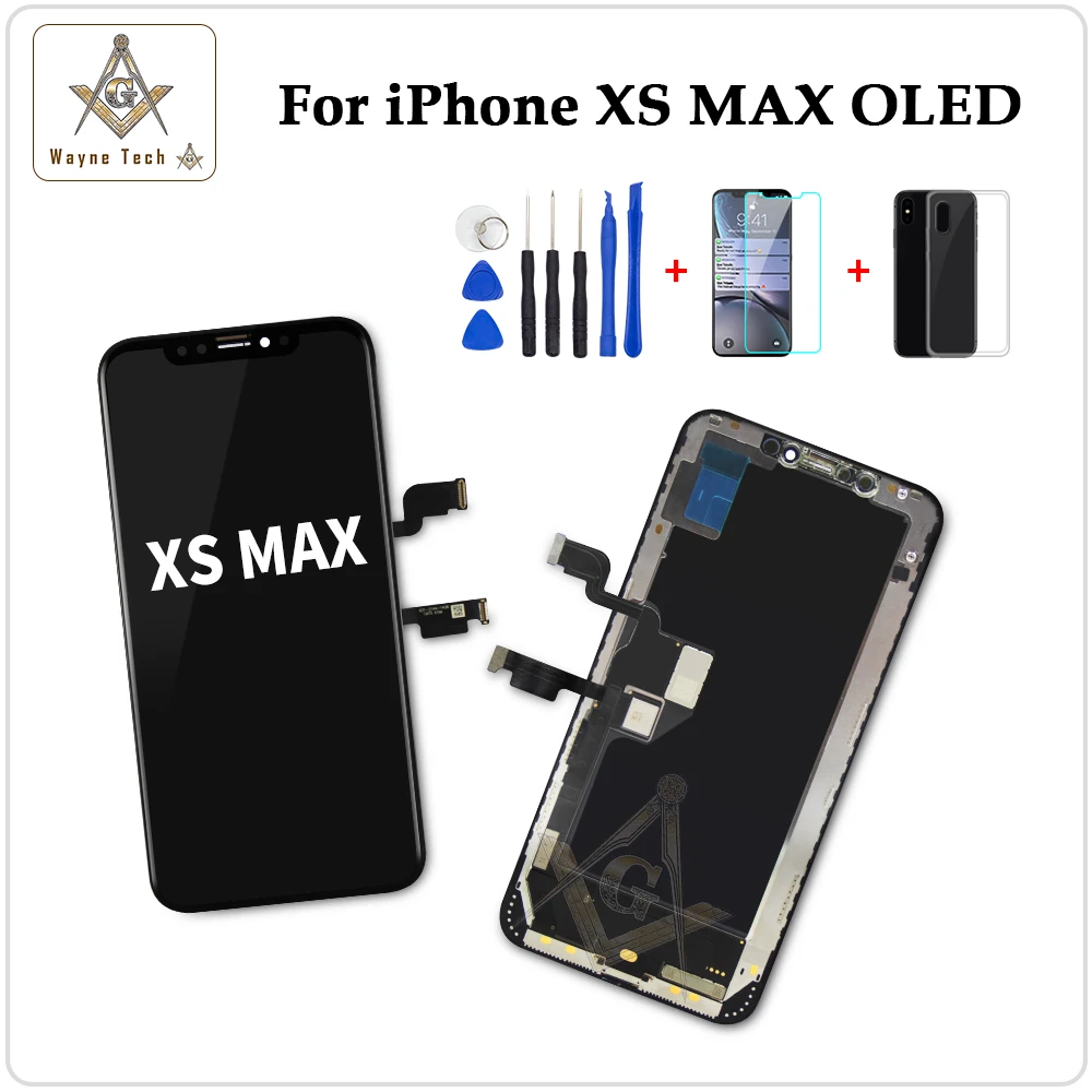 OEM Качество без мертвых точек 6 5 дюймов Pantalla для iPhone XS MAX Дисплей сенсорный
