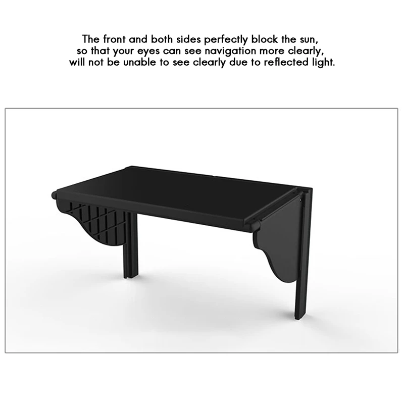 

Car GPS Sun Shade Cover for 5.5-10 Inch Universal Barrier Light Cover GPS Navigation Screen Sun Shade Visor Hood