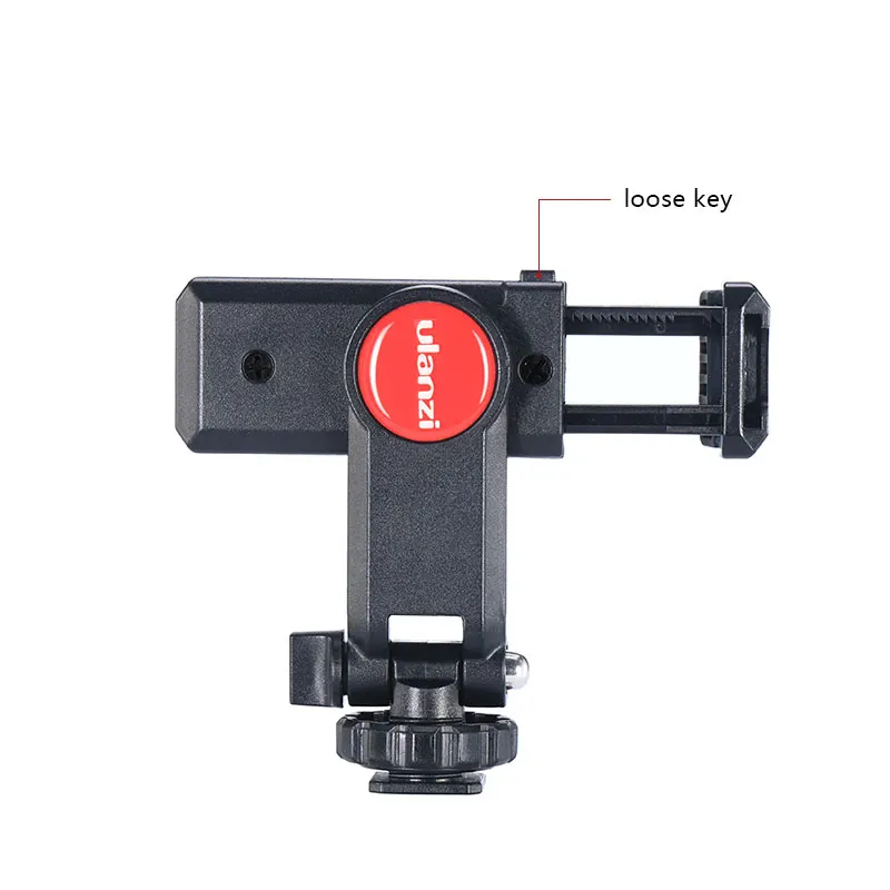 Only Phone Clip ULANZI 360 гибкий Телефон Штатив зажим крепежа держателя с холодным башмаком для iPhone samsung DSLR камеры мониторинга - Цвет: Only Phone Clip