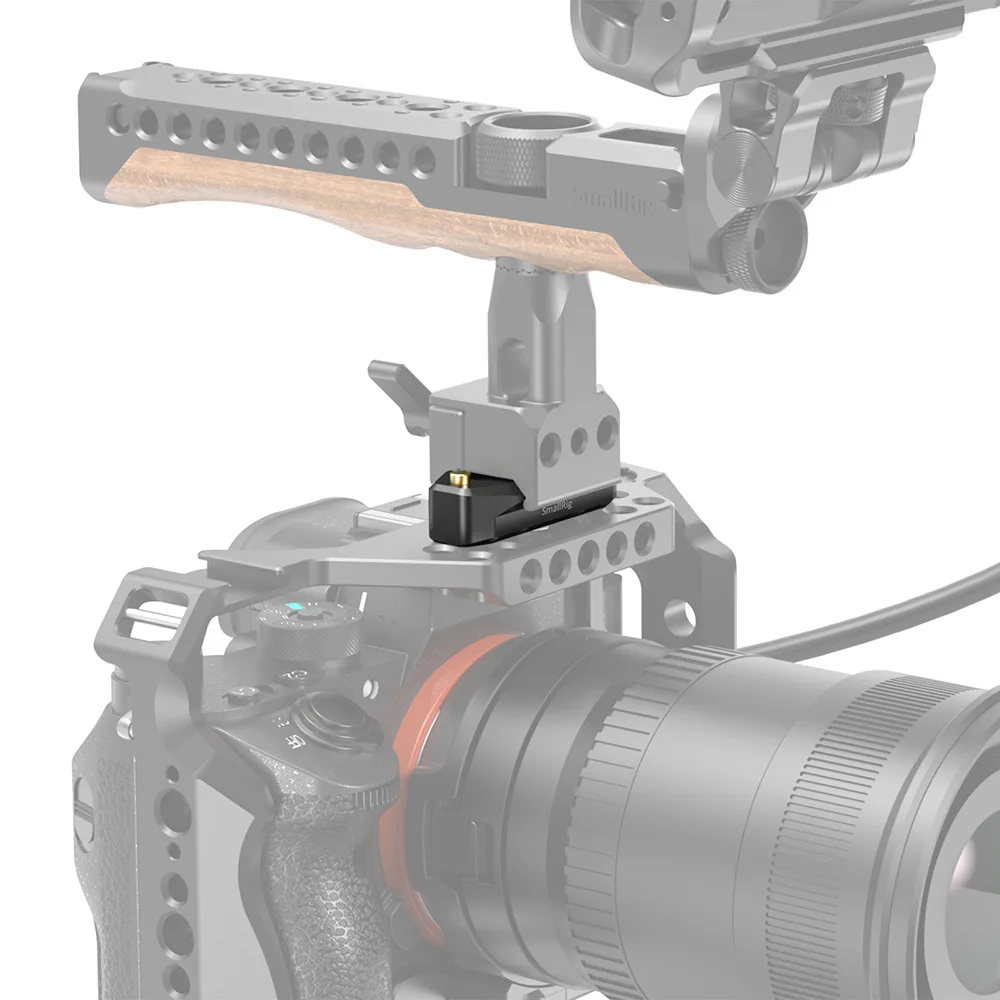 SmallRig DSLR Camer Quick Release Rig NATO Rail с ARRI установочным винтом 48 мм для микрофона монитора DIY крепления 2521
