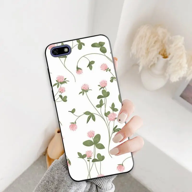 

Flower Drawing Phone Case For Redmi K 7 8 9 X A Pro Note 4X 5A 6 7 8 Fundas Cover