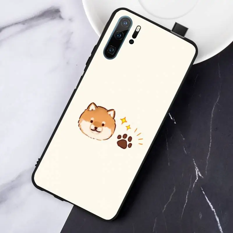 

Shiba Inu dog cute cartoon animal Phone Case For Huawei honor Mate P 10 20 30 40 Pro 10i 9 10 20 8 x Lite
