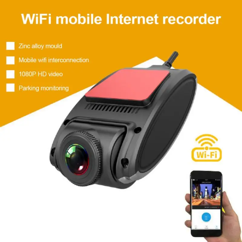

WiFi Car DVR 1080P Night Vision DVR Car DVR Camera Front And Rear1080P Driving Recorder Motion Detection 24H Parking Dash Camera