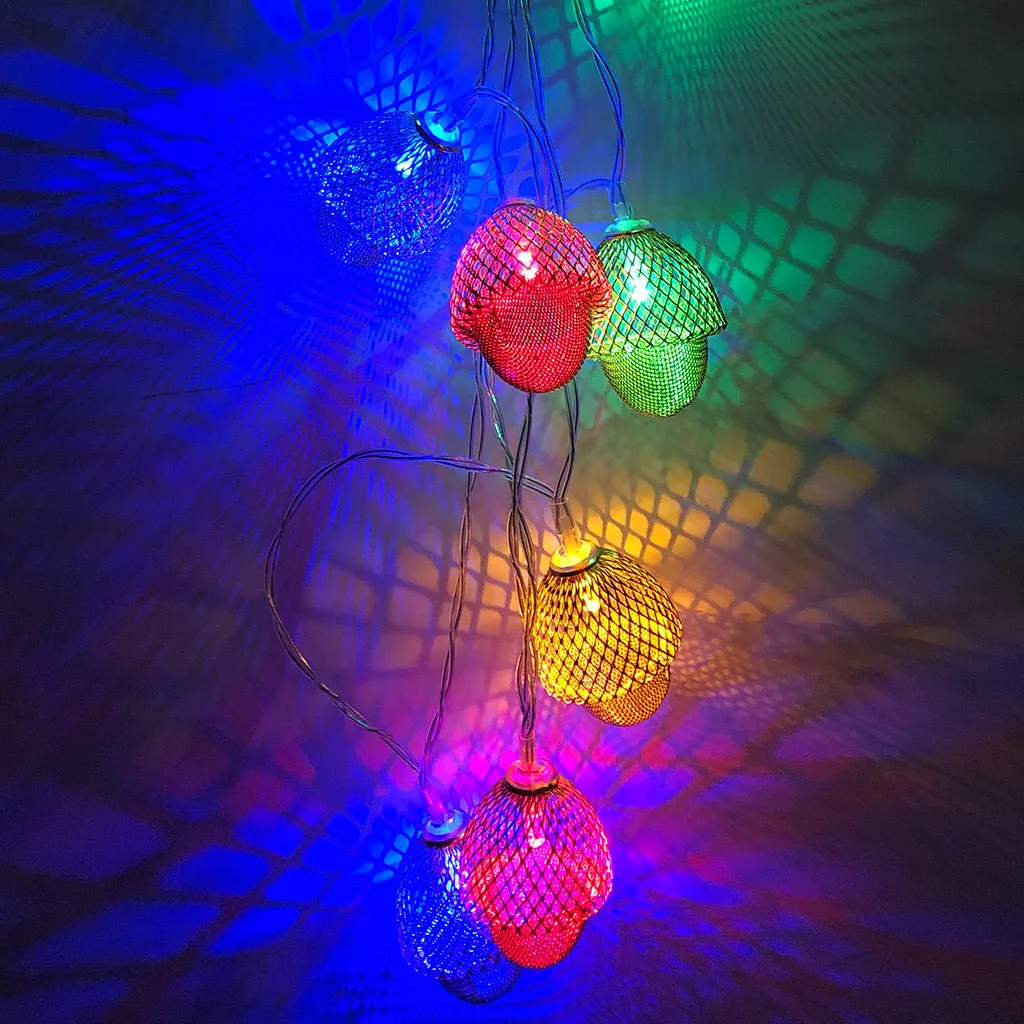 2019 осень новые рождественские светодиодные лампы струны вечерние сад украшения