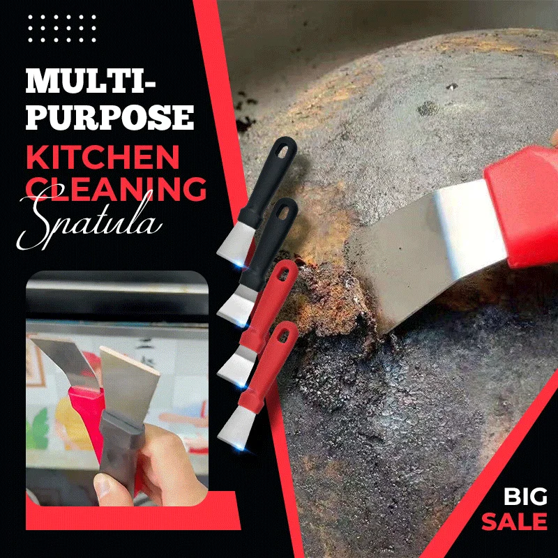 

New Multipurpose Kitchen Cleaning Spatula Stainless Steel Freezer Ice Remover Shovel Cleaning Tool For Kitchen Specialty Tools