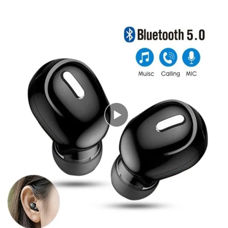 X9 Mini In Ear Wireless Bluetooth 5.0 Earphone Sport With Mic Handsfree I7 TWS Headset Earbuds For Samsung All Phone Earphones