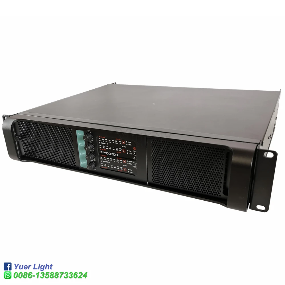 4Pcs/Lot Amplificador Audio Amplifiers Channel amplifier FP10000Q Line Array Amplifier For DJ Disco Bar Subwoofer Power Amplifie | Освещение