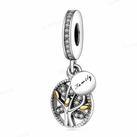 925 sterling silver charms tree european bead fit original bracelets chain diy pendant charm beads girl women jewelry making