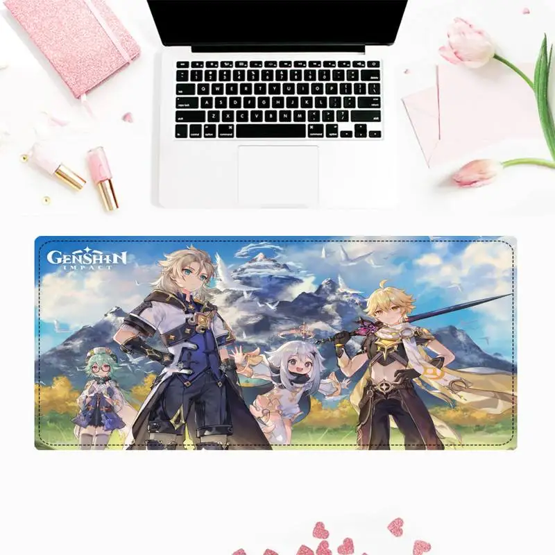 

Top Quality Genshin Impact Albedo Laptop Gaming Mouse Pad Free Shipping Large Mouse Pad Keyboards Mat