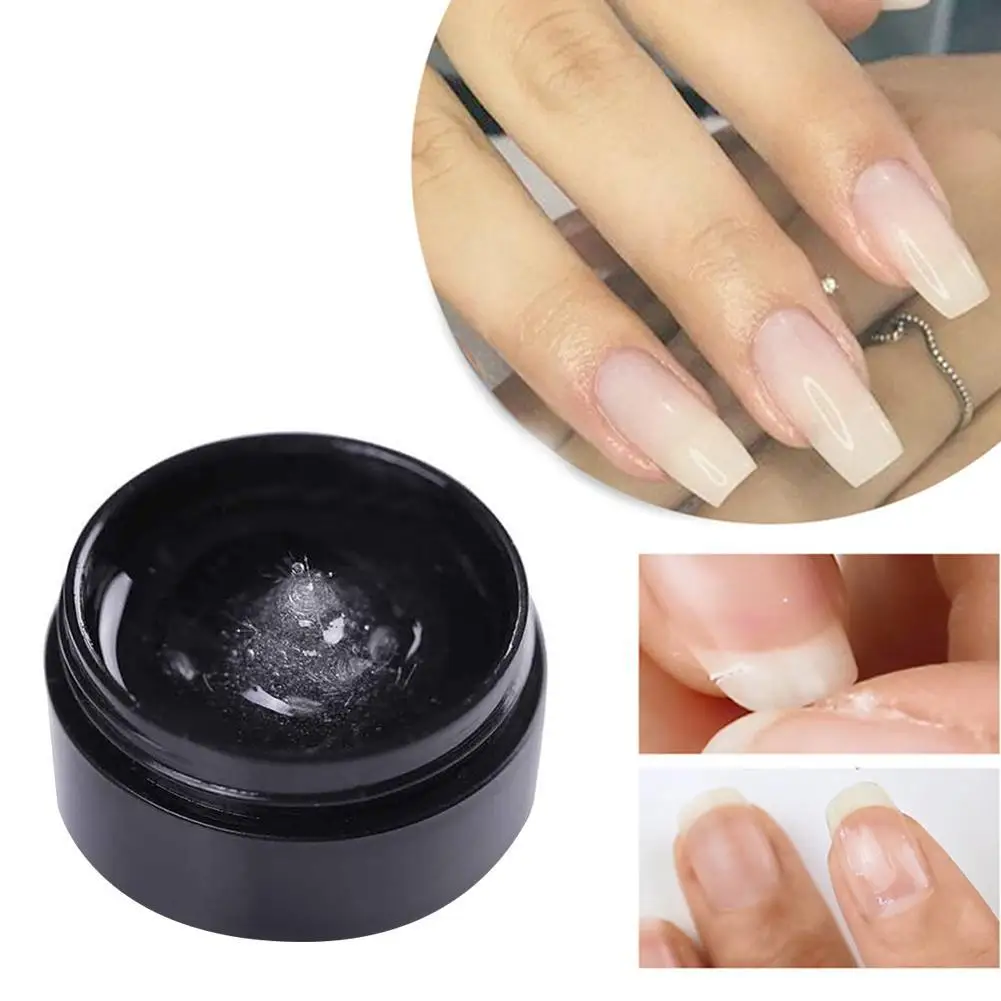 

Cracked Nail Repair Gel Fiberglass Extension Building UV Gel Varnish Broken Nails Repair Soak Off UV Gel Nail Extension Tools