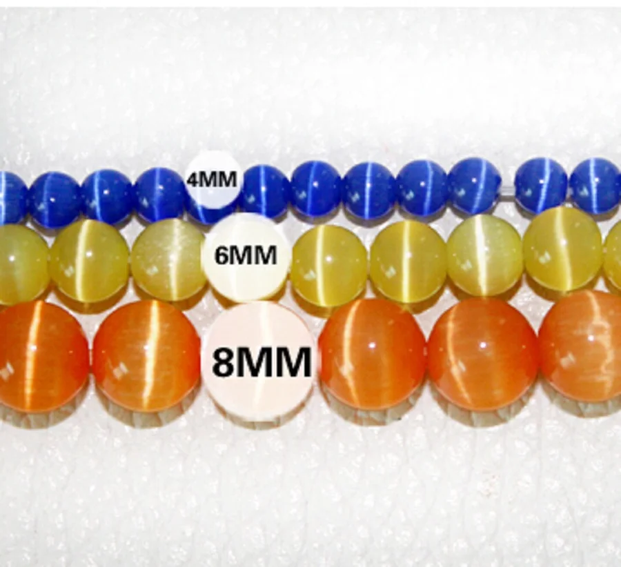Бусины Из Натурального стекла 4/6/8 мм для одежды | Дом и сад