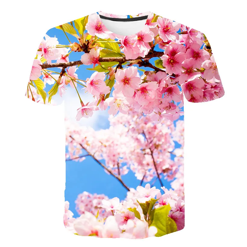 

Fashion Men's T-Shirt 3D Harajuku Unicorn Crystal Flower T-Shirt Short Sleeve O-Neck Flower Pattern Top 2021 Summer News