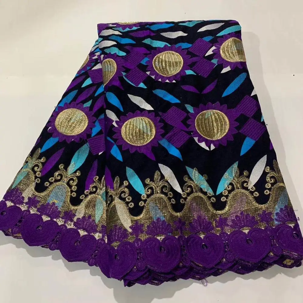 

Новое поступление вышивка африканский гипюр кружевная вощеная ткань печать высокое качество в нигерийском стиле настоящий воск Анкара кру...