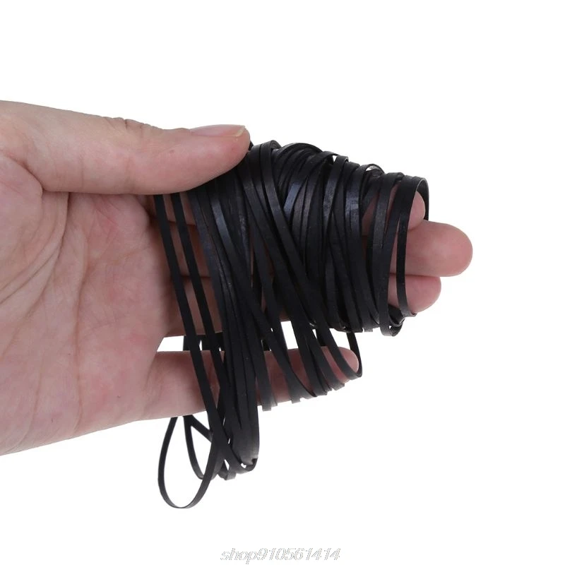 

50PCS Universal Mix Cassette Tape Machine Belts Assorted Common Flat Rubber Belt for Recorders Walkman DVD D18 20 Dropship