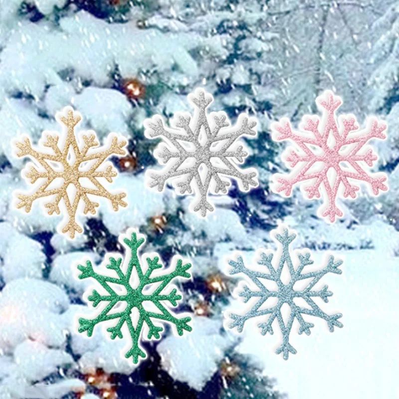 10 шт. Рождественская фотогирлянда блестящая пластиковая подвеска в виде