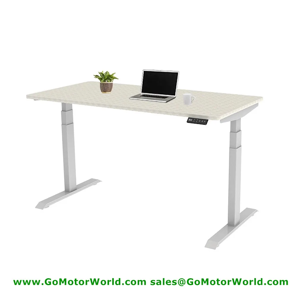 

Free shipping to USA electric office desk mini height 560mm max height 1210mm 35mm/s speed 100KG lift