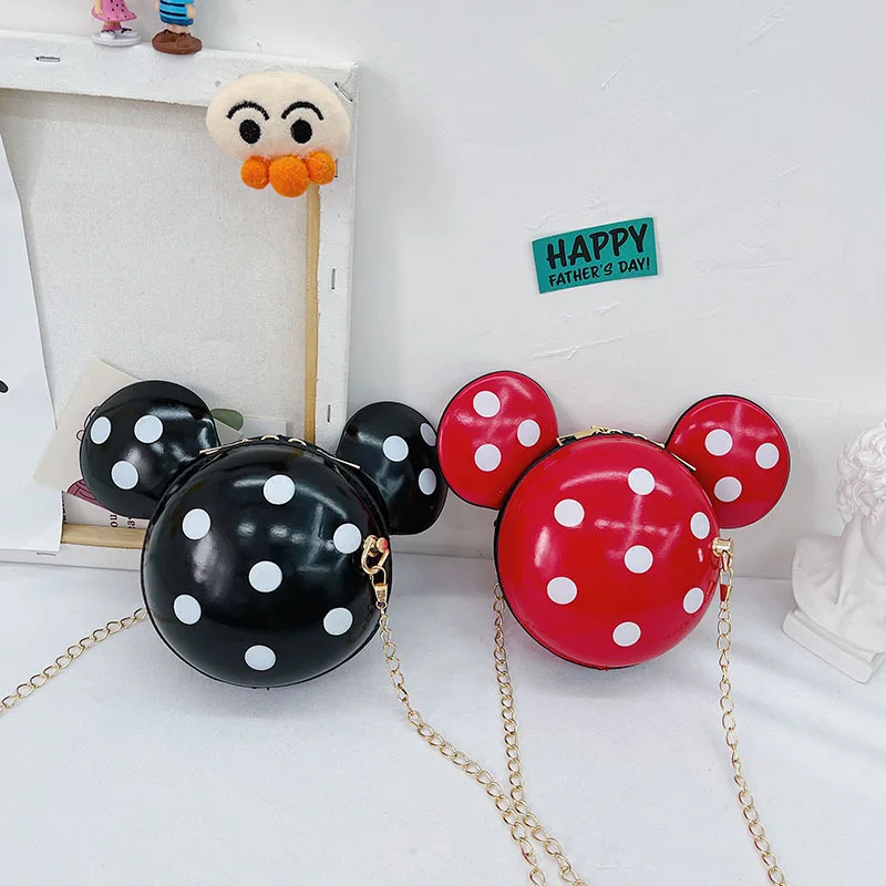 Новый милый рюкзак Disney для девочек школьный с мультяшным Микки Маусом модный
