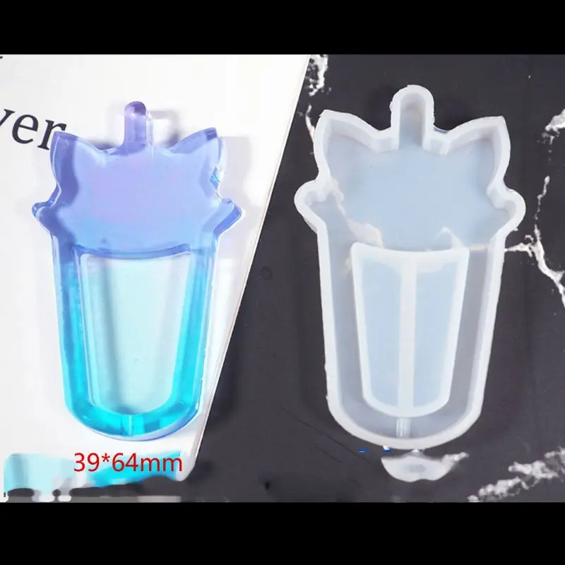 

Quicksand Cat Paw Game Console Epoxy Resin Silicone Mold Jewelry Pendant Tools Drop shipping