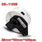 Термобумага серия Absonic DK-11208 DK, 38 мм * 90 мм, совместима с принтером для этикеток Brother QL, белая бумага DK 11208 QL-500