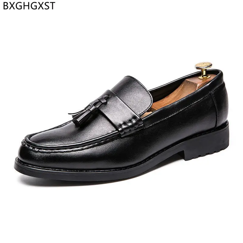 

Loafers Dress Shoes for Men Stylish Tassel Slip on Shoes Men Formal Suit Shoes for Men 2023 Zapatos Elegantes Hombre Chaussures