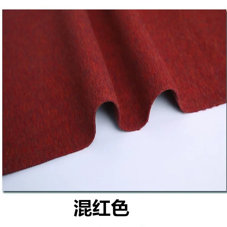 Смешанные цвета Ткань Альпака двойное зимнее пальто куртка шерстяная альпака