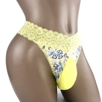 sexy men lace thong tback bikini briefs underwear sissy pouch panties penis pouch panties l xl xxl