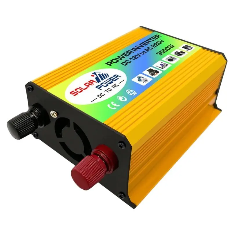 

Лодочный автомобиль 3000 Вт преобразователь инвертор напряжения постоянного тока 12 В в переменный ток 220 В инвертор USB зарядное устройство