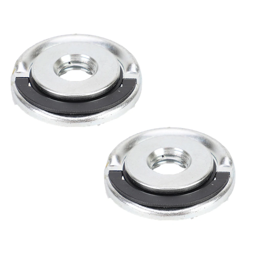 

2pcs Flange Nut Flange Locking Nuts Locking M14 Accessories Kit Practical