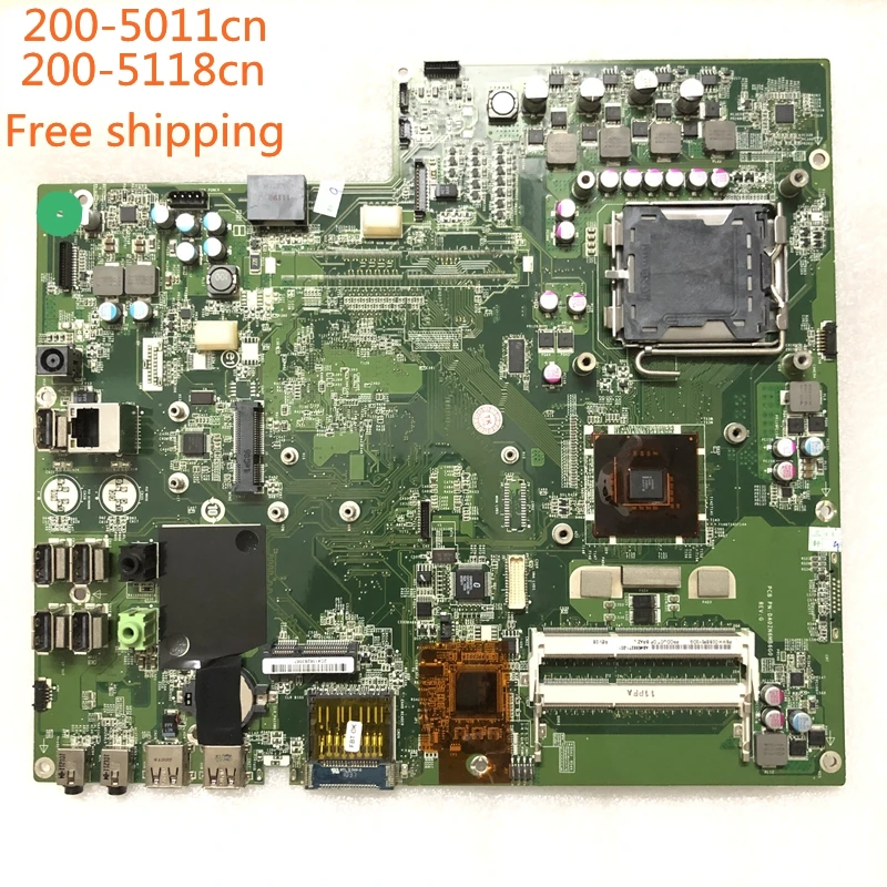 

Материнская плата 588271-001 588271-201 для HP 200-5118CN 200-5001CN материнская плата AIO DA0ZN6MB6G0, 100% протестирована, полностью работает
