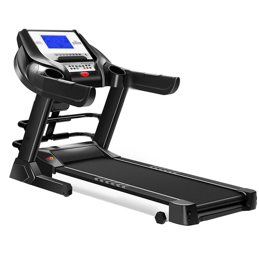 

T910 5 inch Display Screen Electric Foldable Mini Treadmill Sit-Up Function Gradient Adjustment Mute Indoor Fitness Equipment