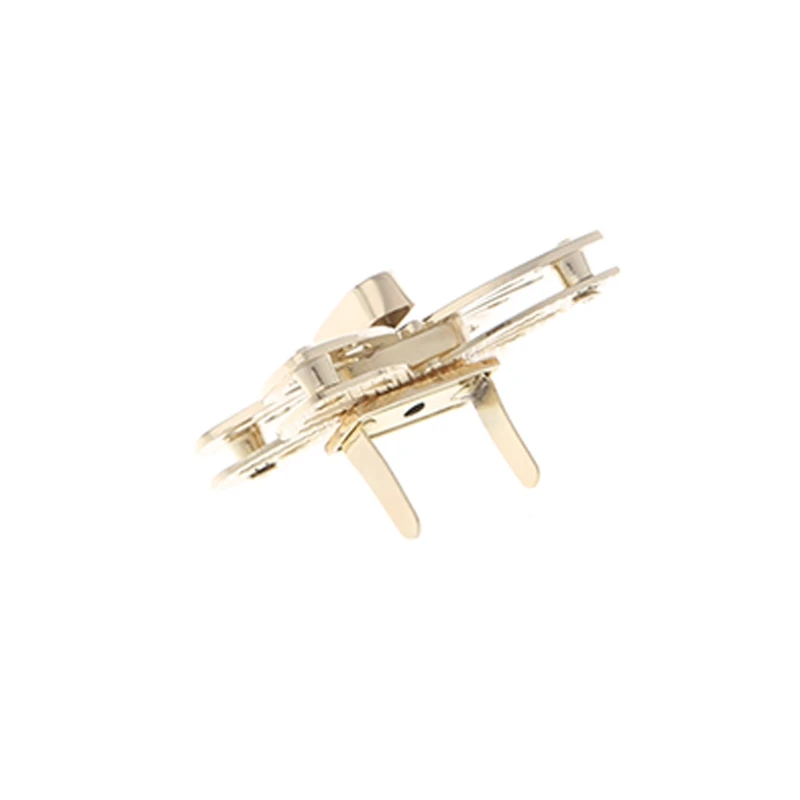 

Women Butterfly Metal DIY Clasp Turn Twist Lock for Handbag Shoulder Bag Purse LX9F