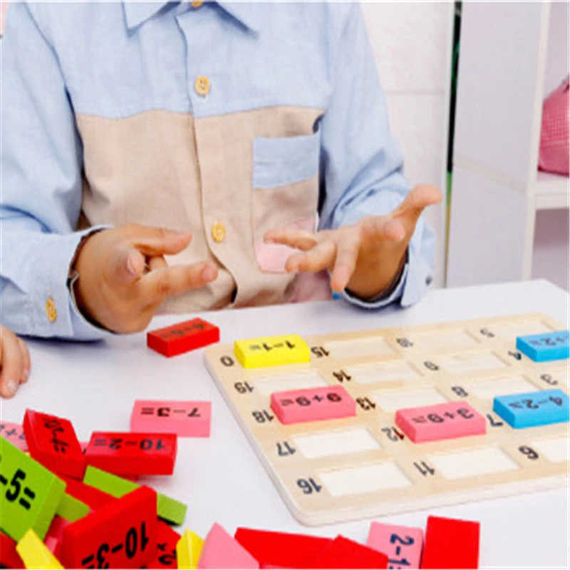 Новые математические игрушки для детей Монтессори деревянные цифровые