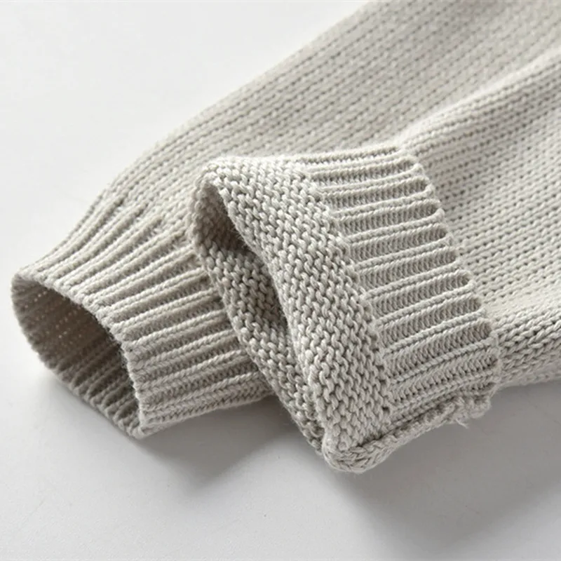 Детский вязаный комбинезон с капюшоном на осень/зиму|Ромперы| |