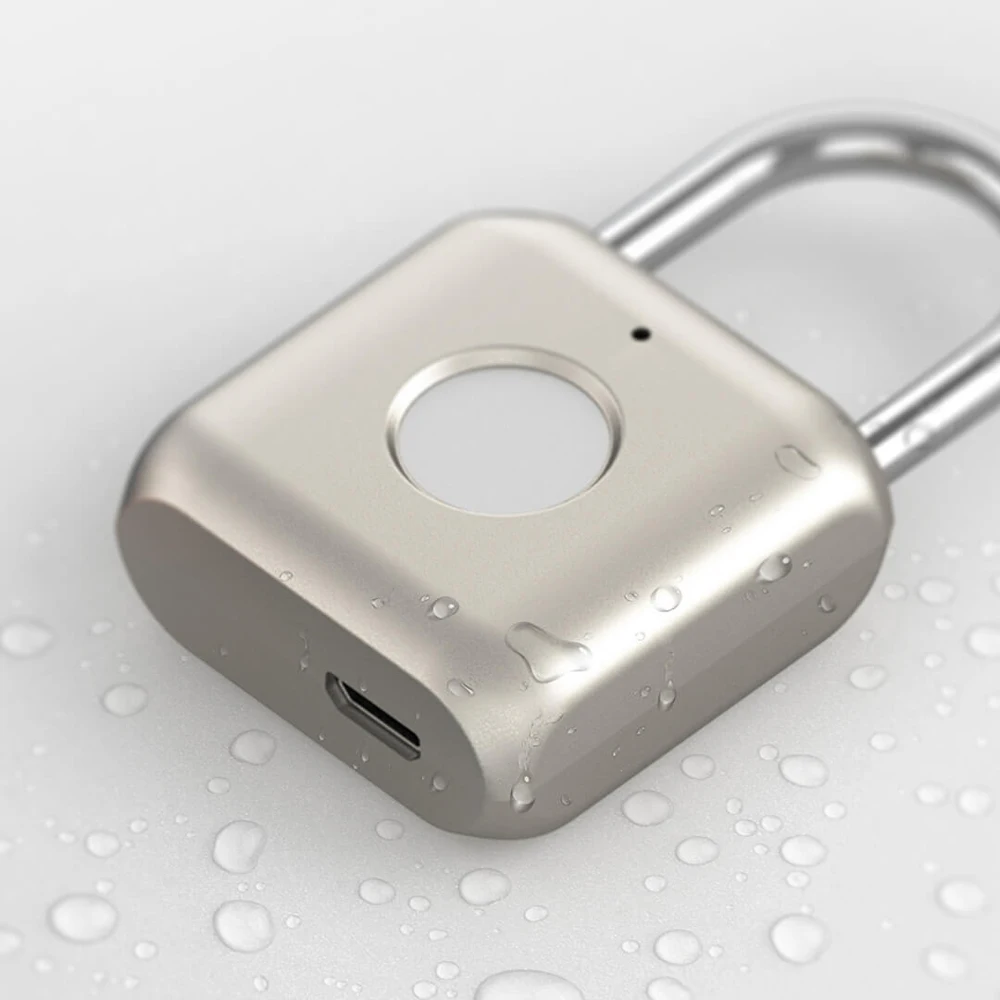 

Youpin Youdian Smart Fingerprint Padlock Door Lock Kitty Waterproof Quick Unlock Portable Anti-theft Fingerprint Door Lock