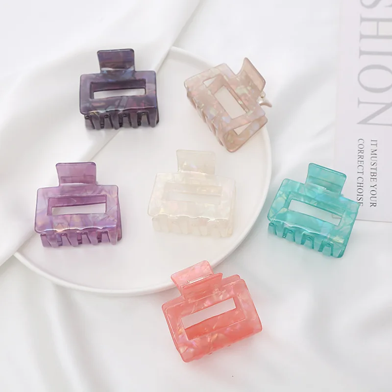 Женские заколки-крабы для волос из акрила