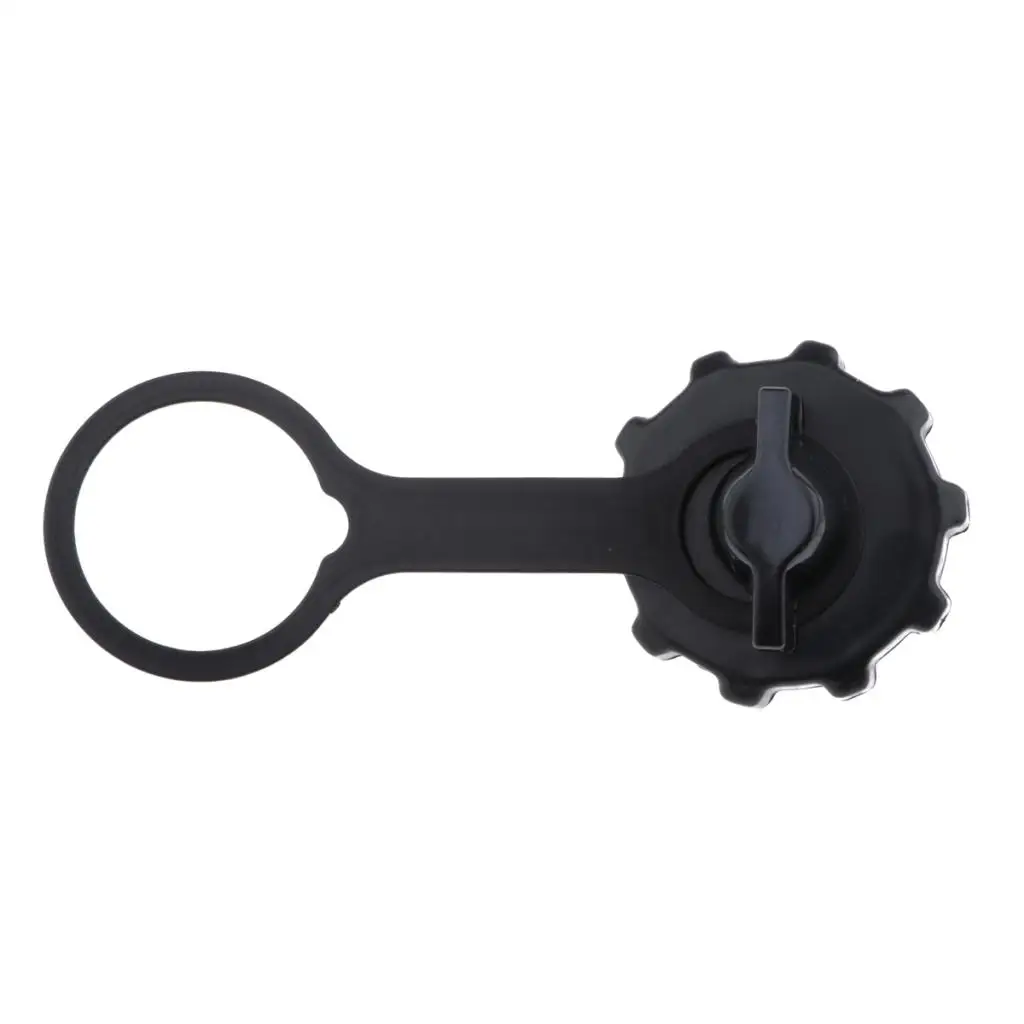 

Fuel Oil Tank Cap Plastic Cover for 4 /5 / 6HP Marine Outboard Engine Black