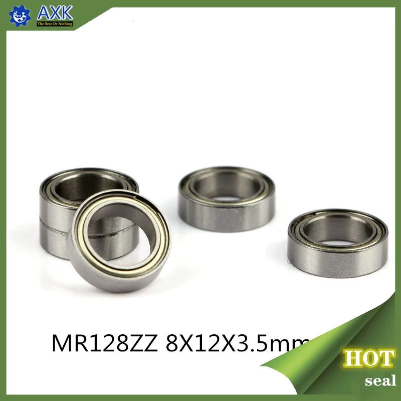MR128ZZ ABEC 1 (50 шт.) 8x12x3 5 мм Миниатюрные шарикоподшипники MR128ZZ|Валы| |