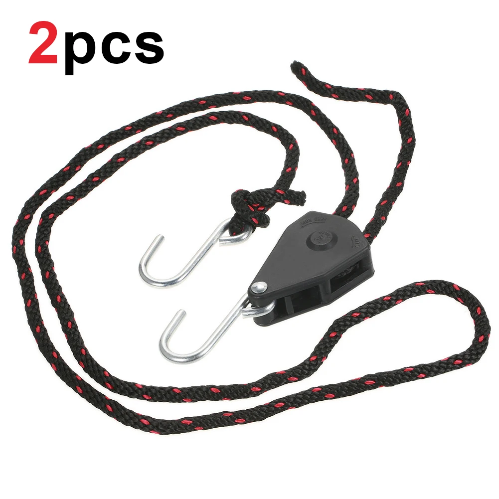 

Pulley Ratchets Kayak And Canoe Boat Bow Stern Rope Lock Tie Down Strap Heavy Duty Adjustable Rope Hanger