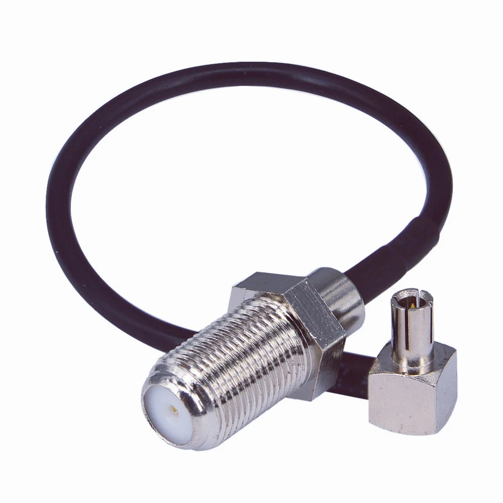

2pcs 3g 4g Antenna Extension Cable Line 15cm RF Connector F to TS9 Cable F Female to TS9 Connector